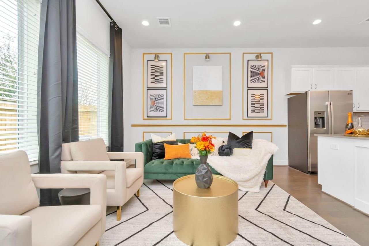 Emerald Palace - New, Modern 3Br Townhome Close To Downtown, Nrg, Med Ctr Houston Exteriör bild