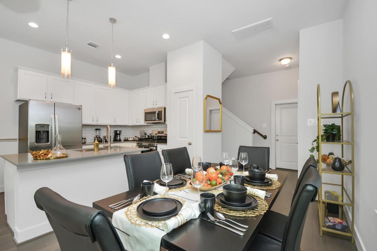 Emerald Palace - New, Modern 3Br Townhome Close To Downtown, Nrg, Med Ctr Houston Exteriör bild