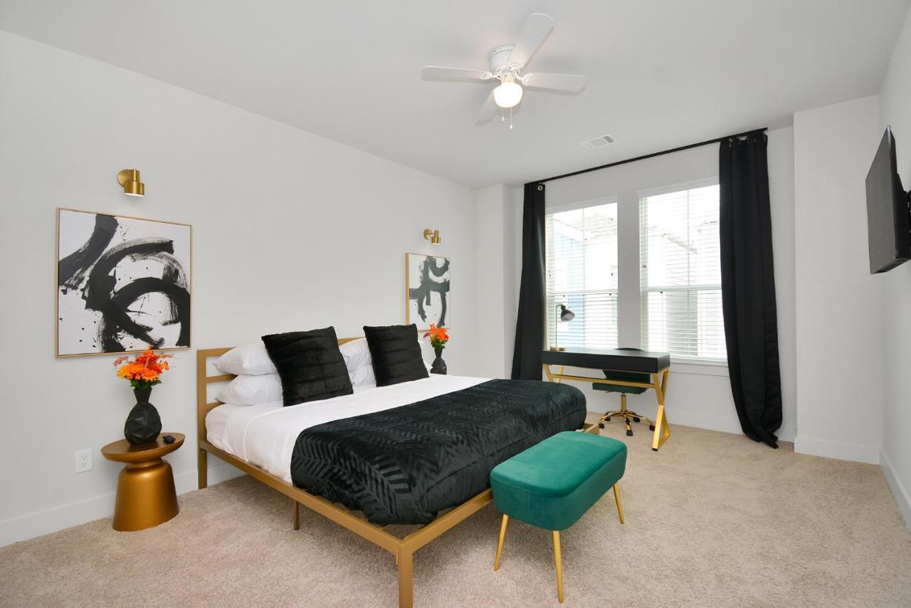 Emerald Palace - New, Modern 3Br Townhome Close To Downtown, Nrg, Med Ctr Houston Exteriör bild
