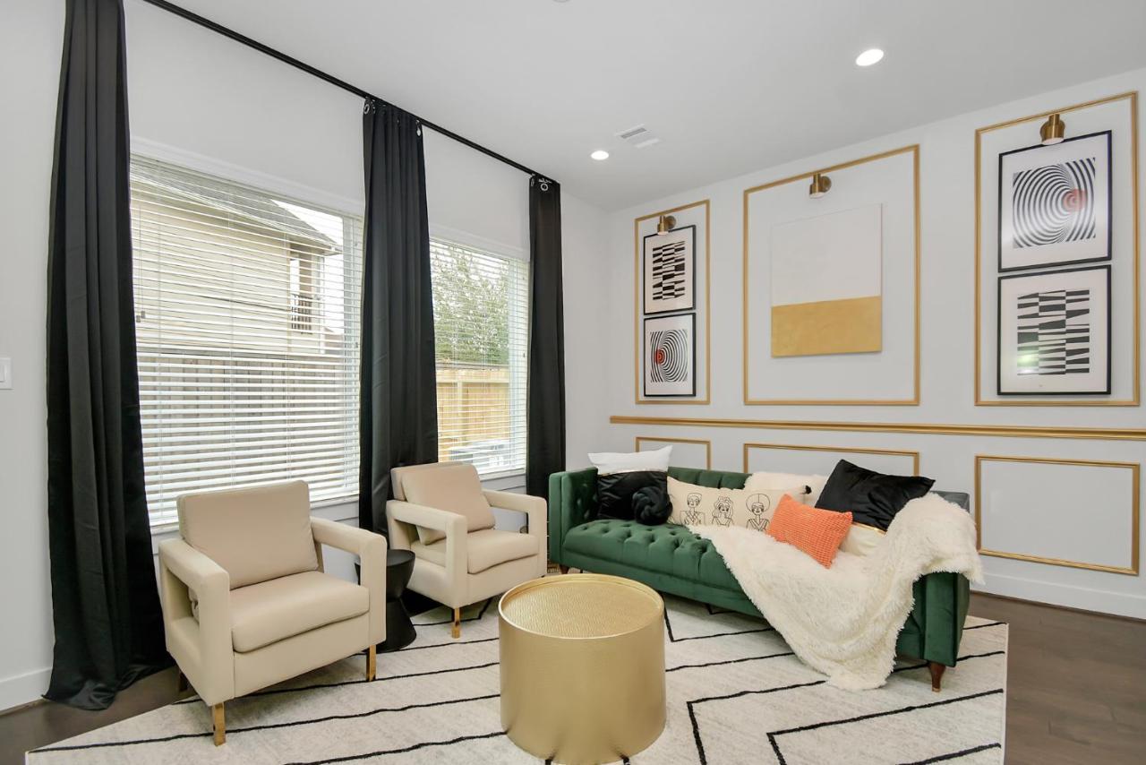 Emerald Palace - New, Modern 3Br Townhome Close To Downtown, Nrg, Med Ctr Houston Exteriör bild